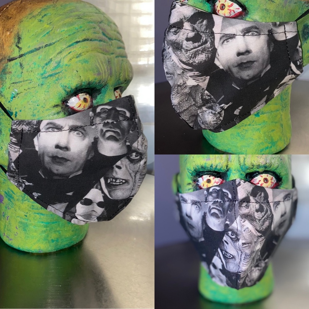 Made 2 Order Face Mask Dark Universal/Ouija/Horror